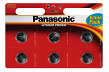 Panasonic Power Cells CR2025 B6 (Батарейка)